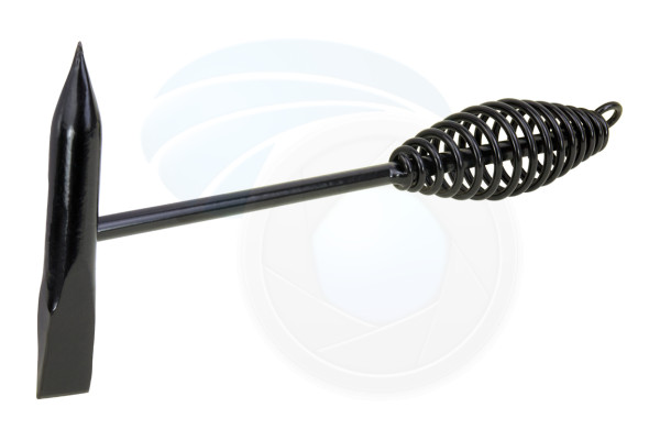 Lurrose 300G Welding Slag Hammer – High Carbon Steel, Spring Handle With Hook, For Weld Slag Removal & Derusting